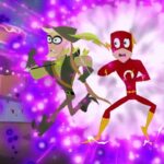 دانلود انیمیشن تایتان های نوجوان به پیش و دختران ابرقهرمان دیسی آشوب در چند جهان 2022