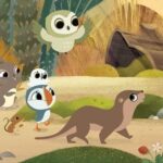 دانلود انیمیشن صخره پافین ها 2023